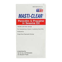 Masti-Clear Penicillin G Procaine for Lactating Cows Only Hanfords U.S. Vet